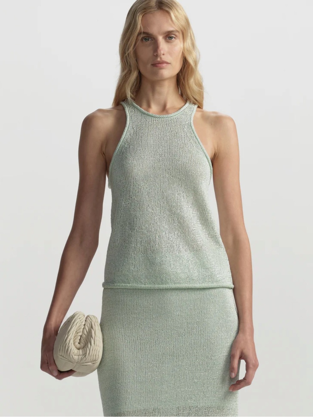 NWT A.L.C Nelly Open Knit Tank